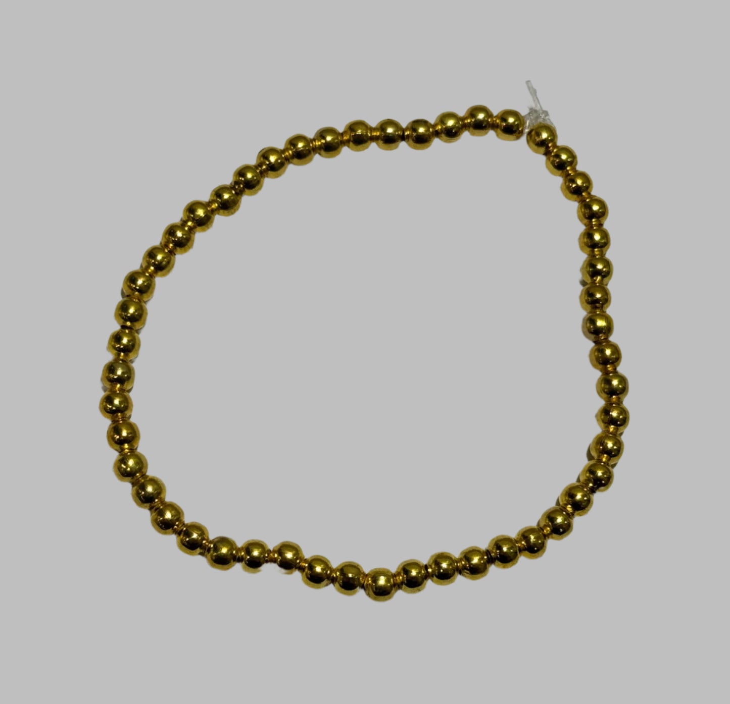 Bright gold bracelet