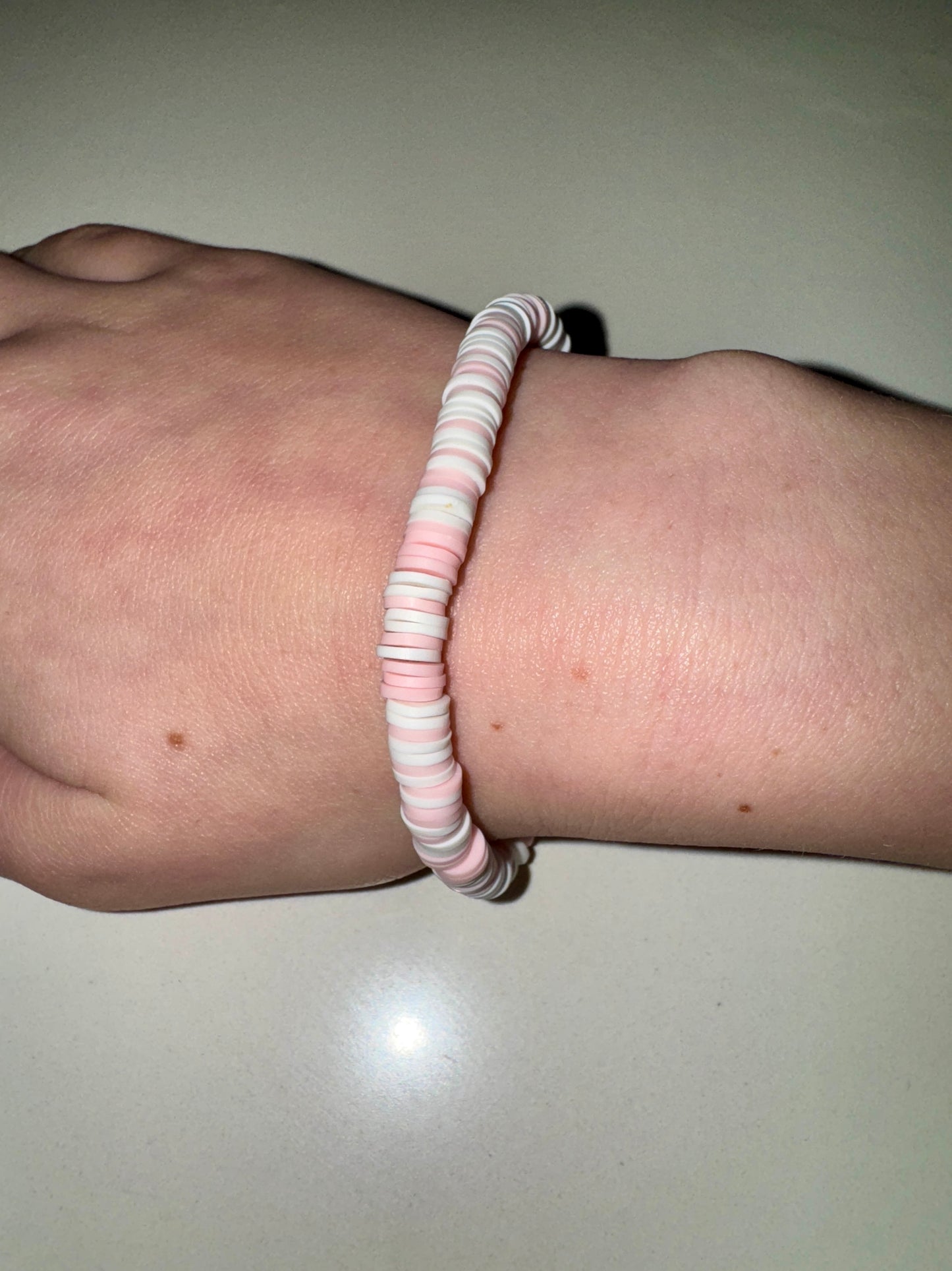 Strawberries and Cream Bracelet